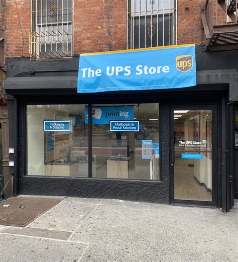 Ups store 1st ave nyc - About the Business. The UPS Store #6584 in New York offers expert packing, shipping, printing, document finishing, a mailbox for all of your mail and packages, …